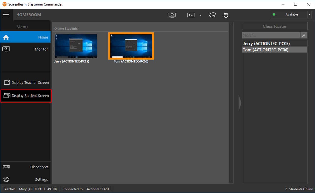 #3. Classroom Commander for Teacher (Windows) Podle: ScreenBeam Inc.