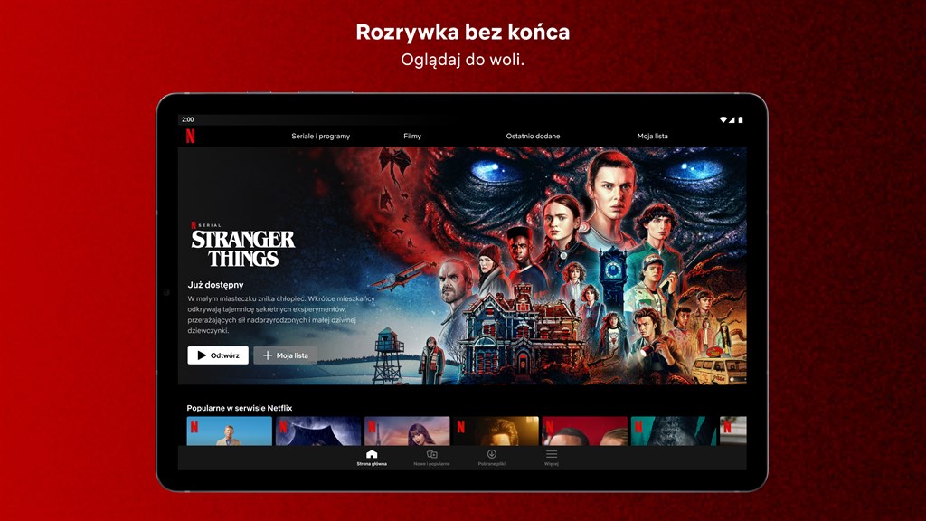 Filmowe nowości w  - program online, Oglądaj na