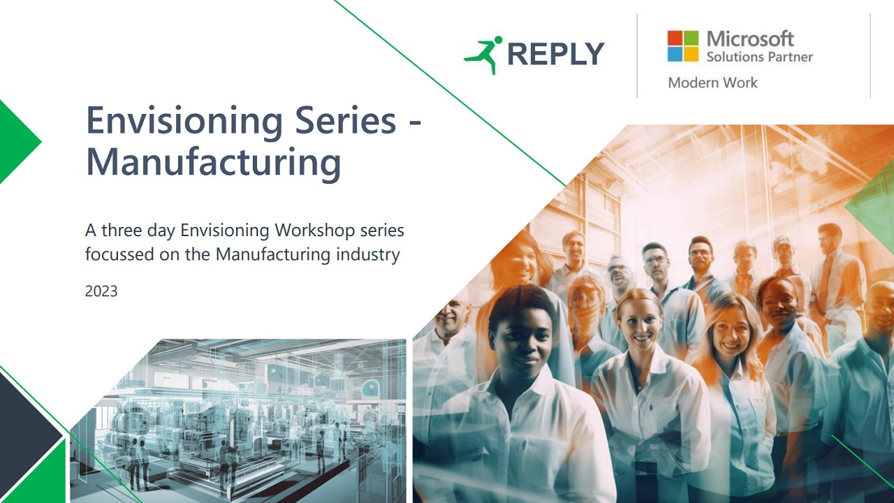 Snapshot 1 of Envisioning a new Manufacturing Strategy with Dynamics 365 Supply Chain Management: 3-Day Workshop