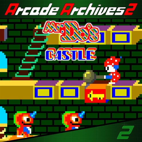 Záber škatule hry Arcade Archives 2 Mr.Do!'s Castle