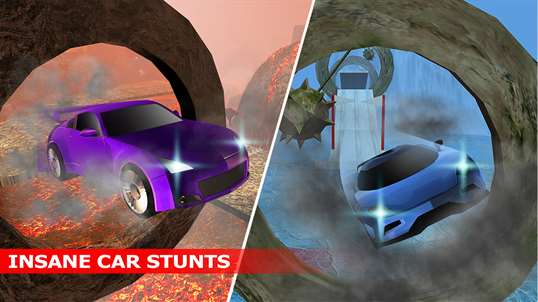 Extreme Car Stunts Driver 3D - Asphalt Driving Sim screenshot 2