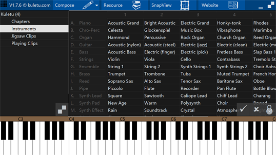 Kuletu Music Composition screenshot 1