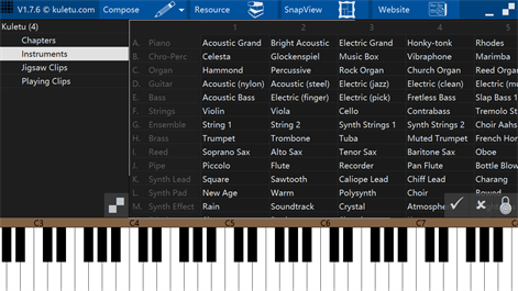 Kuletu Music Composition Screenshots 1