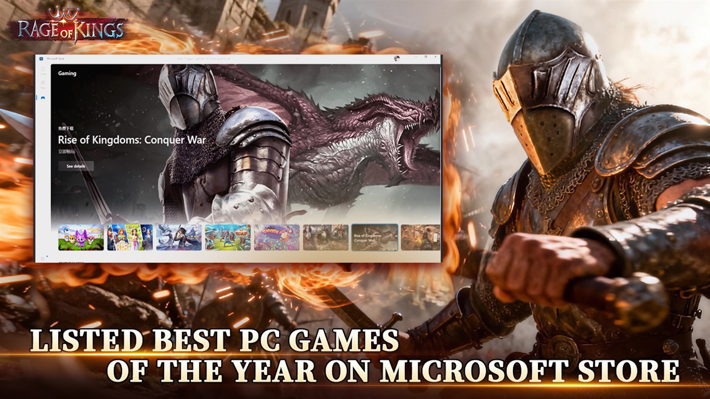 #1. Rage of Kings: Dragon Campaign (Windows) بواسطة: MIRACLE GAMES INC.