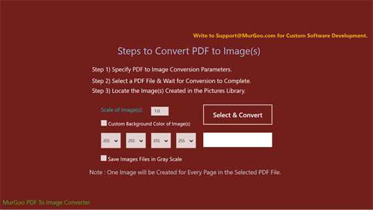 PDF to Image Converter App screenshot 1