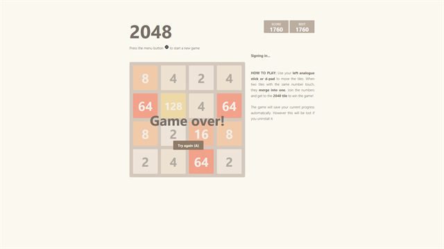 2048X screenshot 3