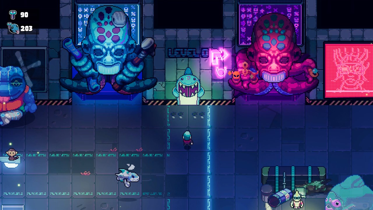 CyberWar Neon City screenshot 4