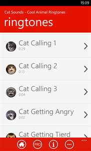 Cat Sounds - Cool Animal Ringtones screenshot 4