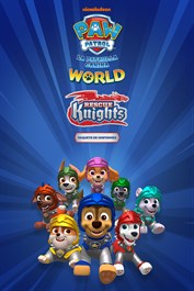 PAW Patrol World - La Patrulla Canina - Rescue Knights - Paquete de uniformes