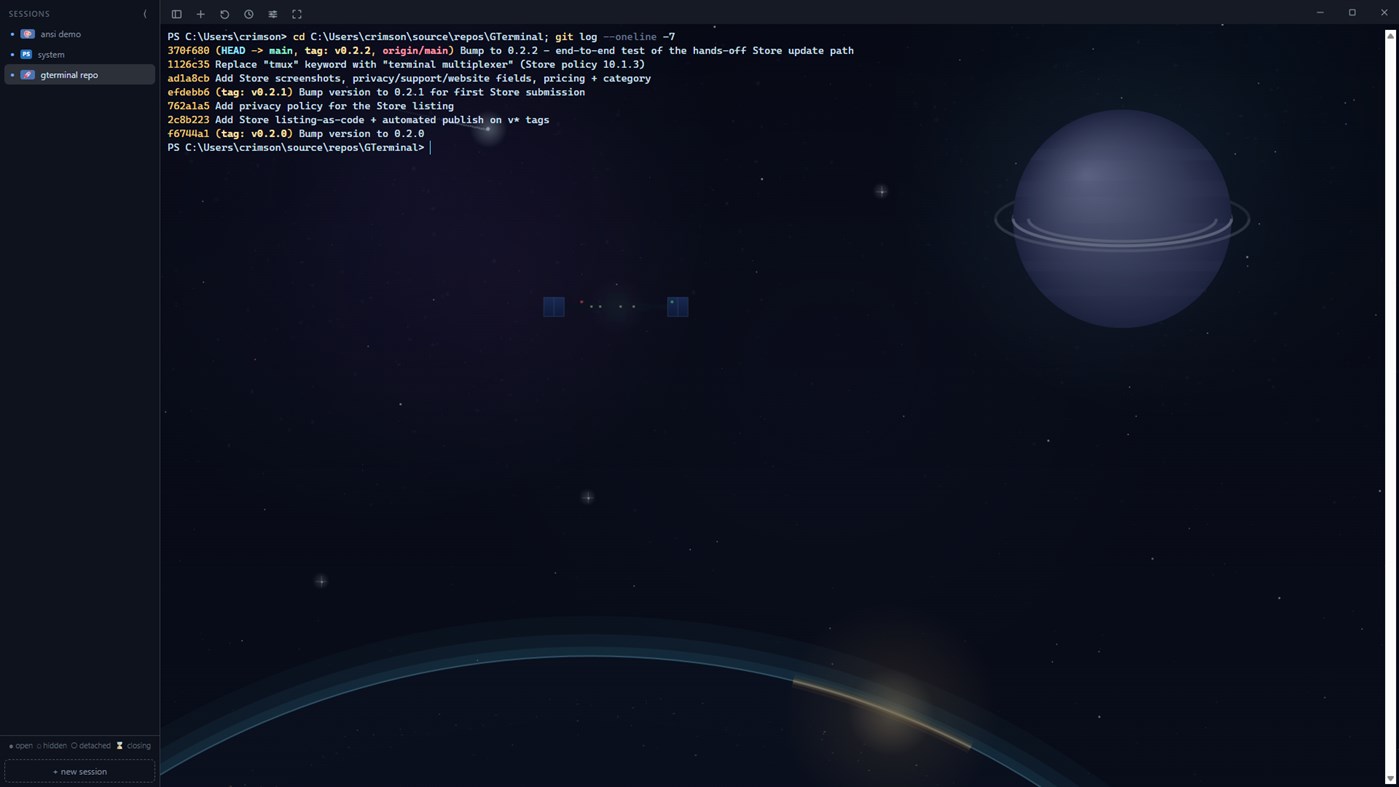 #10. GTerminal (Windows) Ved: Gus Catalano
