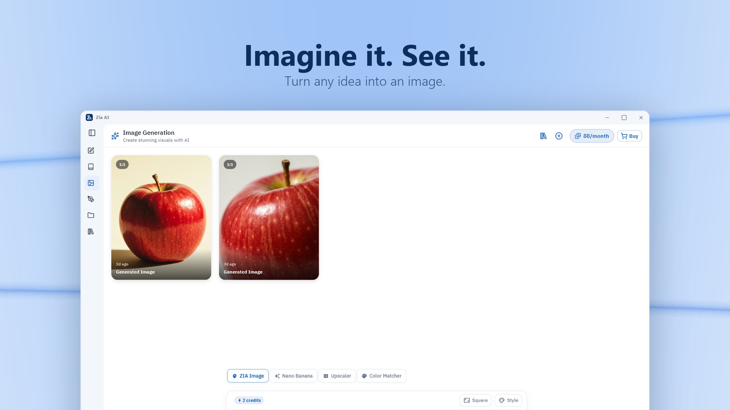 ZIA AI screenshot