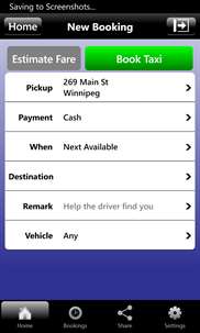 Unicity Taxi Winnipeg screenshot 3
