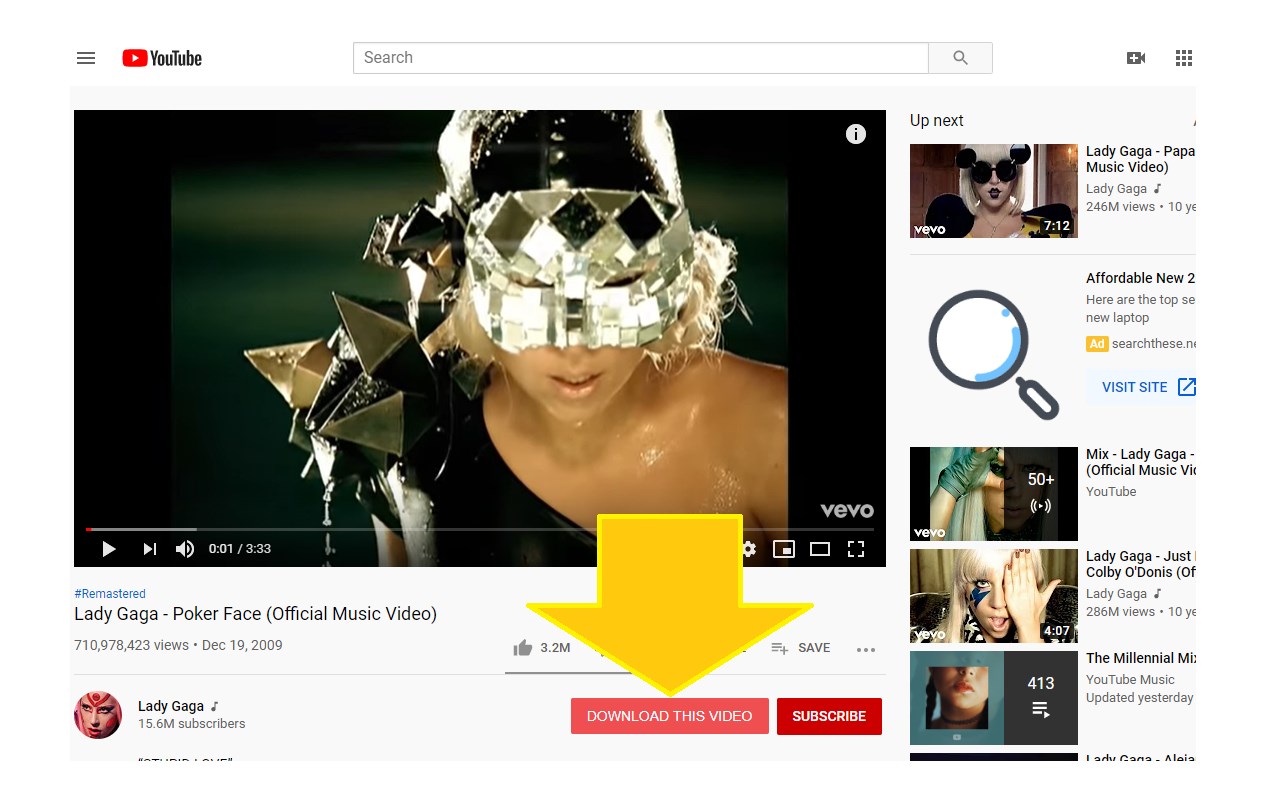 Download Button For Youtube Microsoft Edge Addons