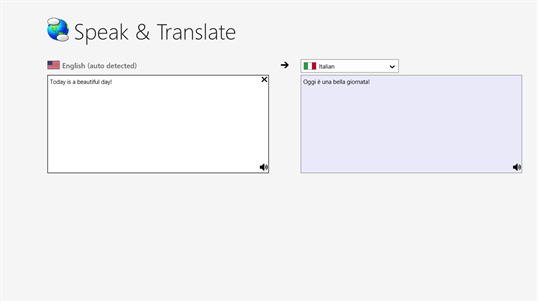 Speak & Translate screenshot 1