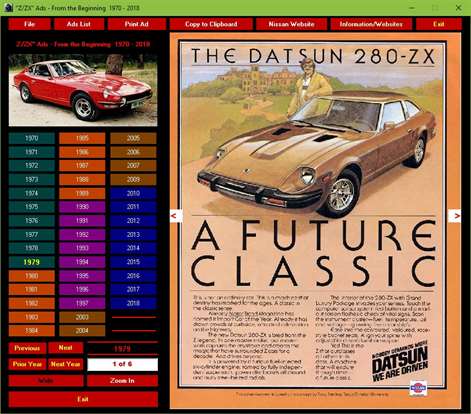Nissan Z Ads  1970-2018 Screenshots 1
