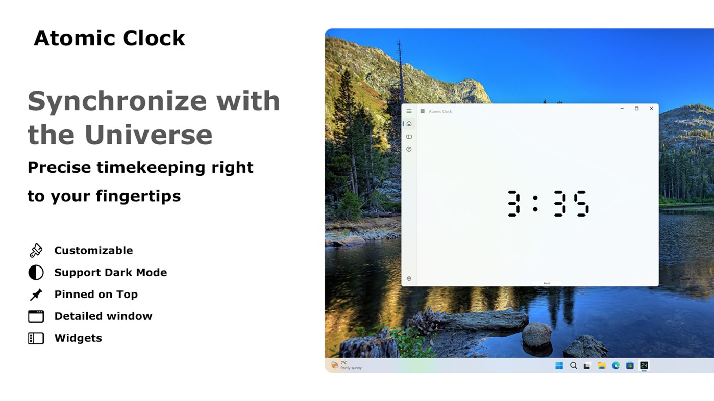 #1. Atomic Clock (Windows) 由: Stefan vd