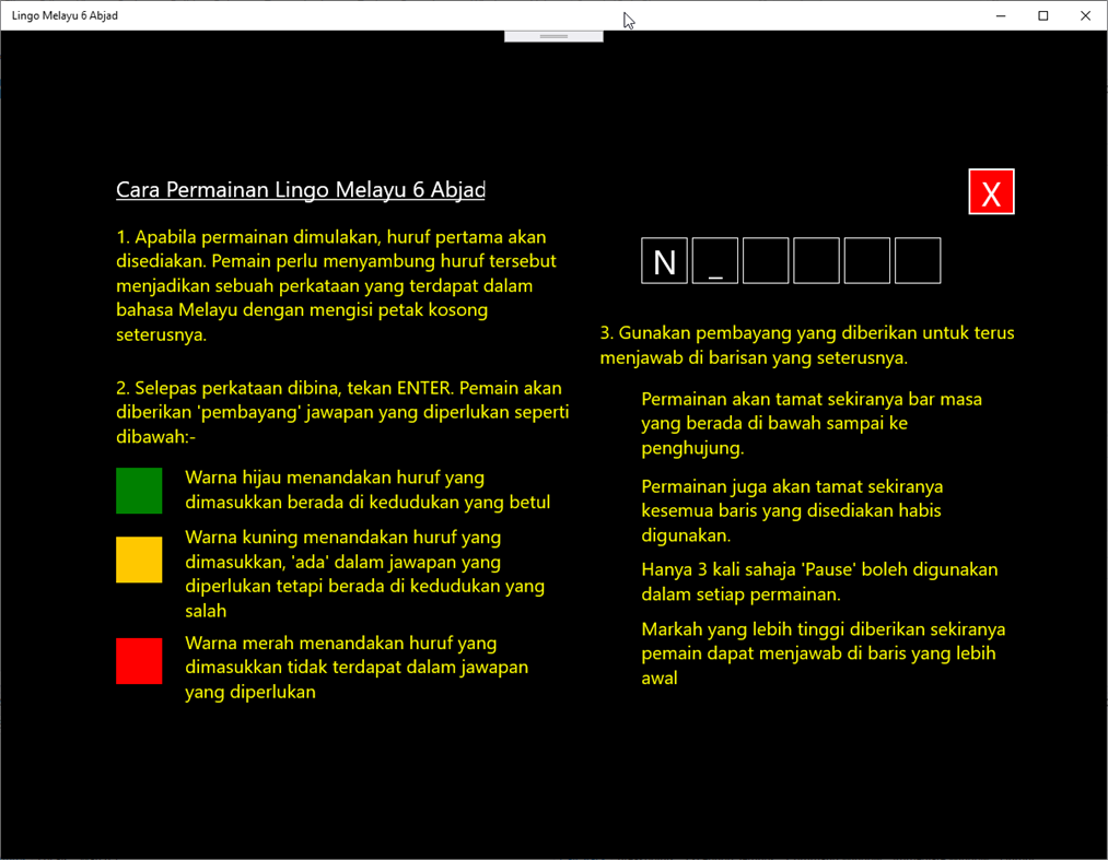 #1. Lingo Melayu 6 Abjad (Windows) De: Lingovista