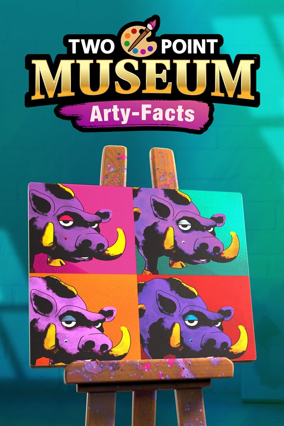 Two Point Museum: Arty-Facts Xbox Series X|S and Xbox One cover art
