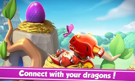 Screenshot: Connect with your dragons!