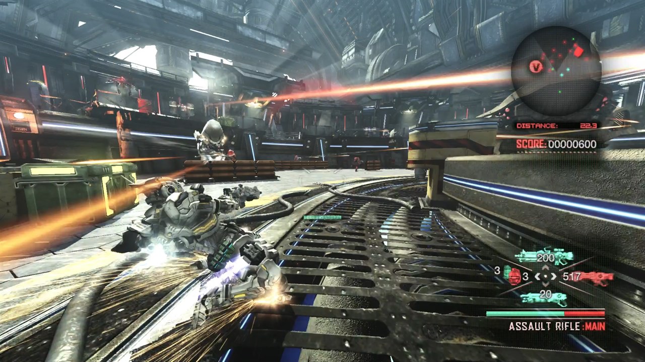 Vanquish screenshot 2