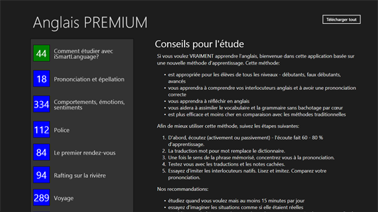 Anglais Premium screenshot 4