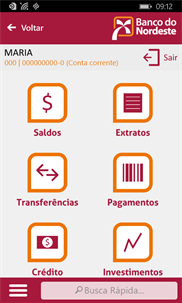 Banco do Nordeste Mobile screenshot 2