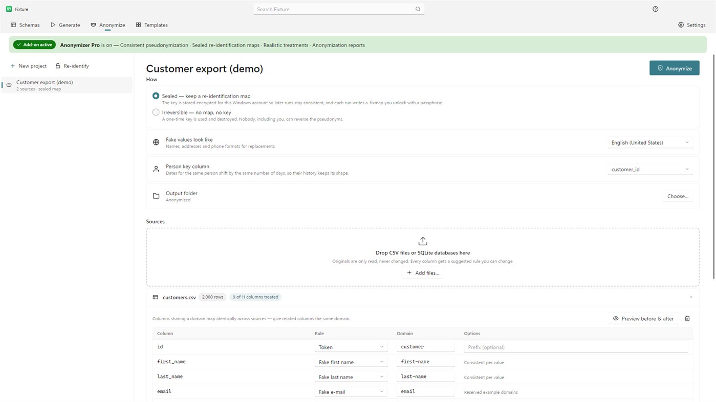 #6. Fixture - Test Data Generator (Windows) Door: Illusanato