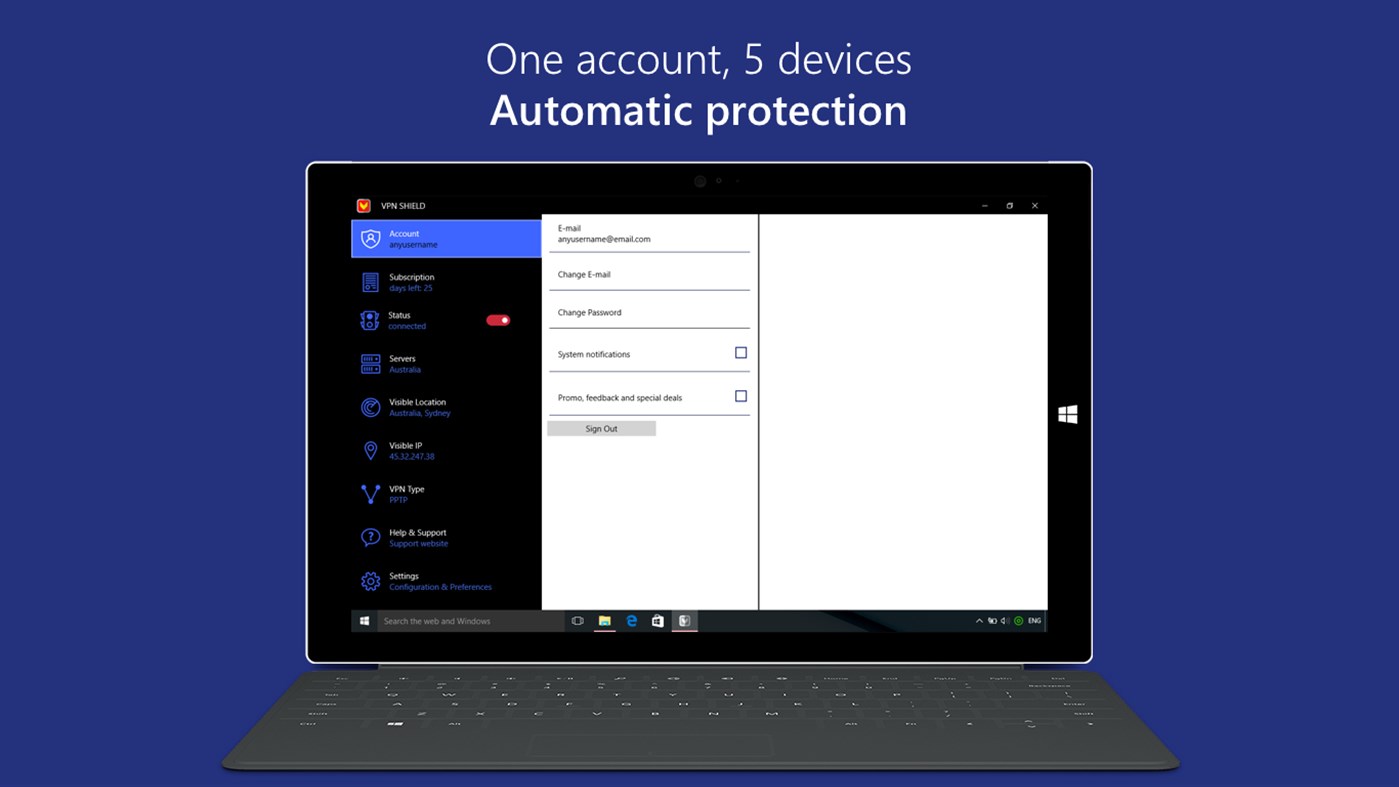 #4. VPN Shield 2 (Windows) di: Defendemus sp. z o.o.