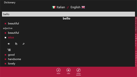 Italian - English screenshot 3