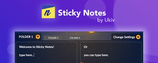 Sticky Notes 3 - Quick & Personal Note taking marquee promo image