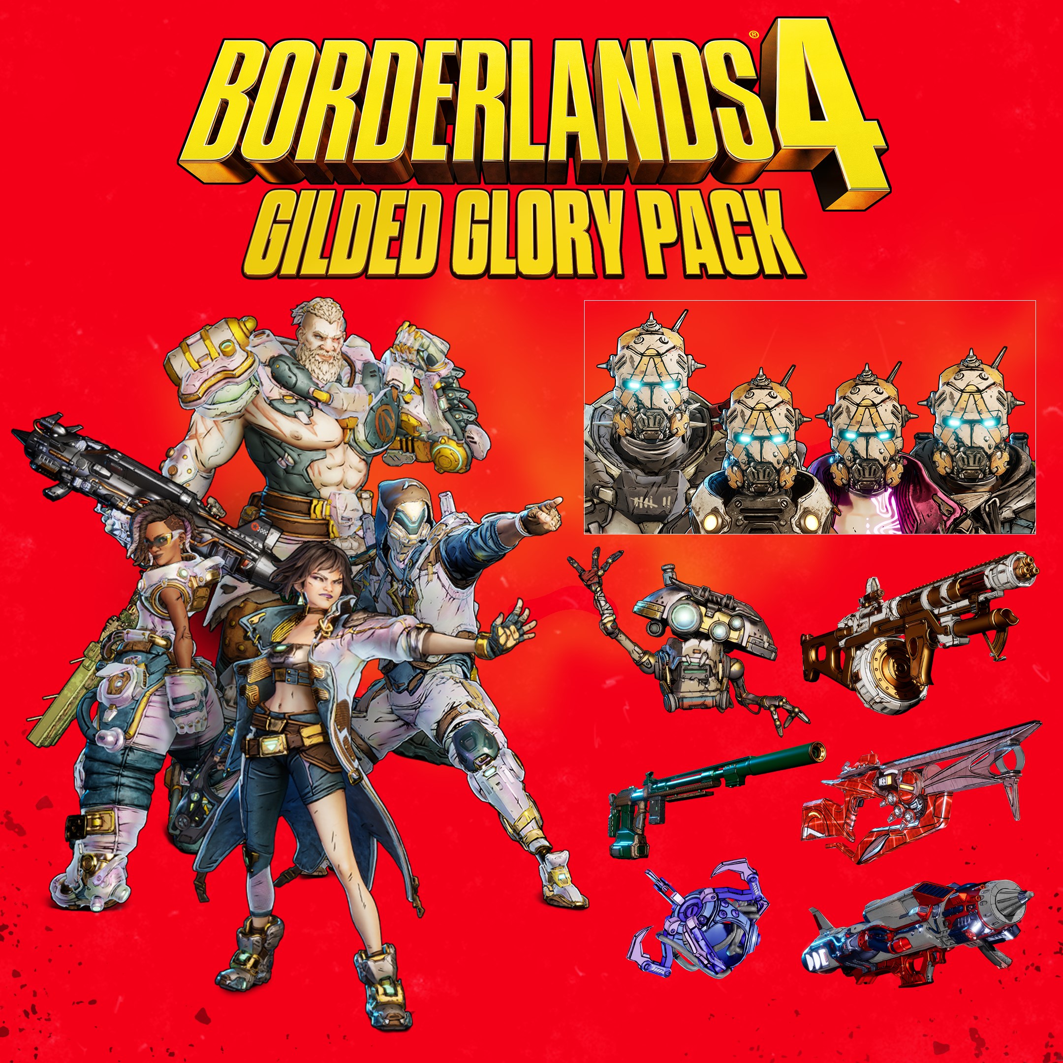 Borderlands®4: набор Gilded Glory Pack