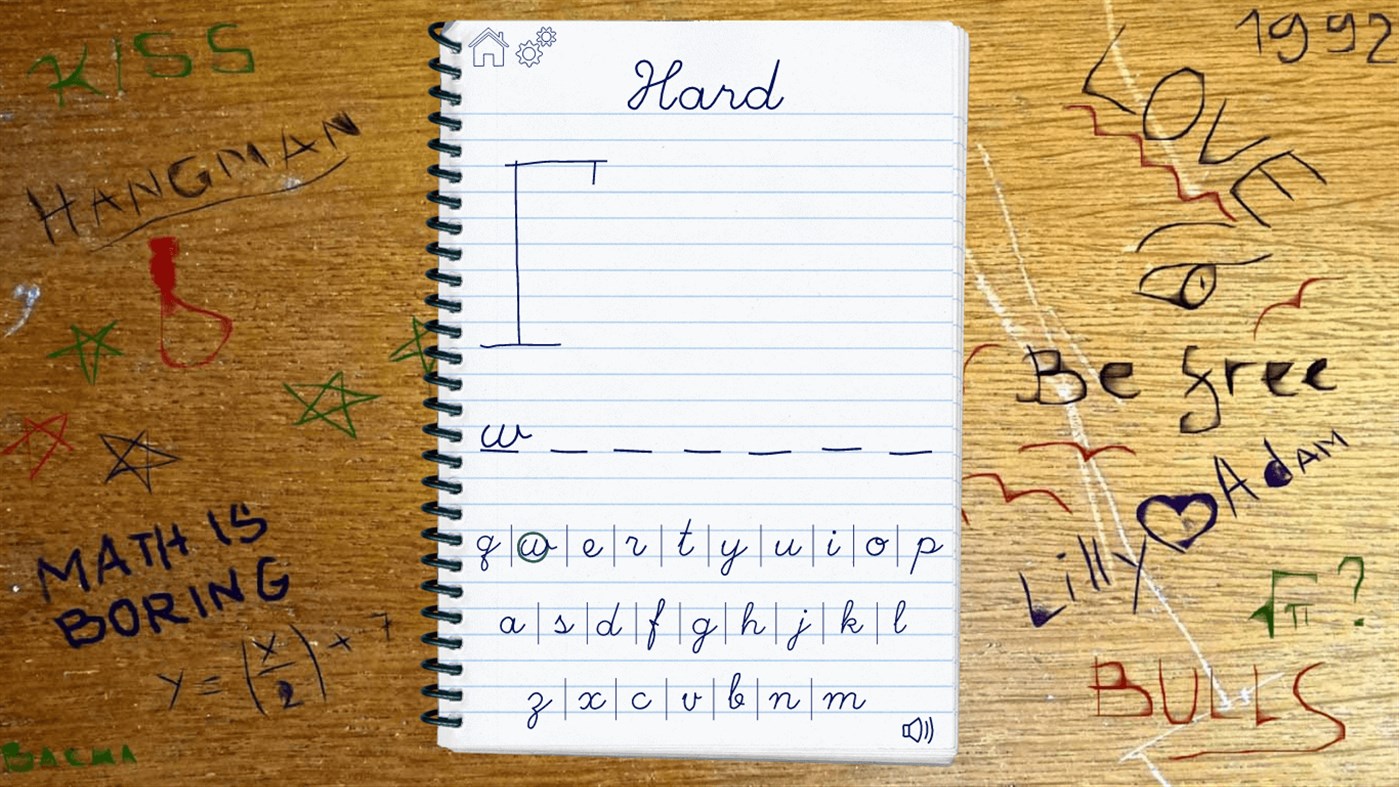 #7. Old School Paper Hangman (Windows) 由: VyD
