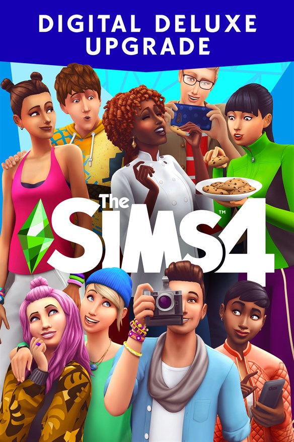 The Sims 4 Digital Deluxe Upgrade Xbox Series X|S and Xbox One cover art