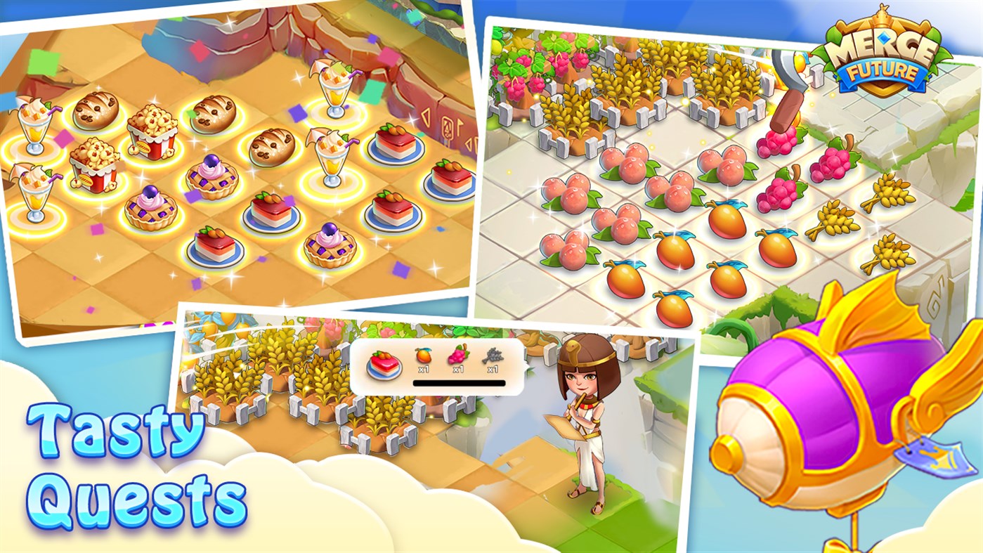 #4. Merge Future (Windows) 由: MIRACLE GAMES INC.