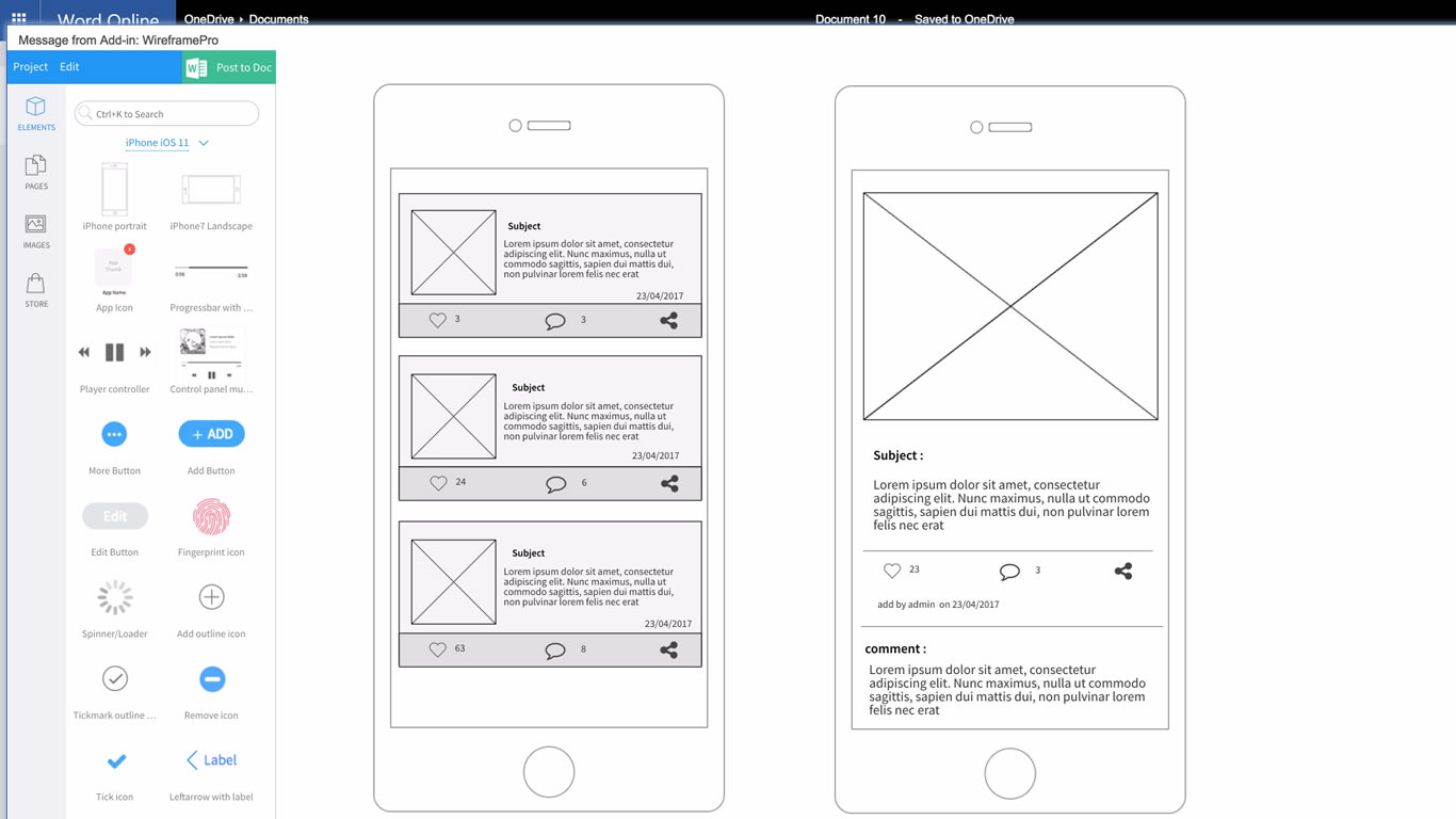 microsoft wireframe tools