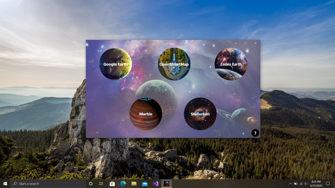 #1. Earth 3D Suite : Earth Pro, Street View (Windows) Podle: varapps