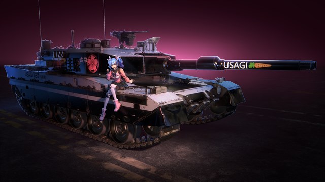 War Thunder - Senrai Maidens: Usagi Pack screenshot 1