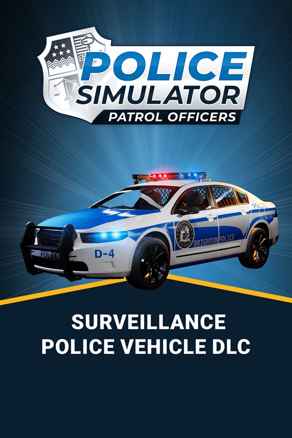 Police Simulator: Patrol Officers: Surveillance Police Vehicle DLC Xbox Series X|S and Xbox One cover art