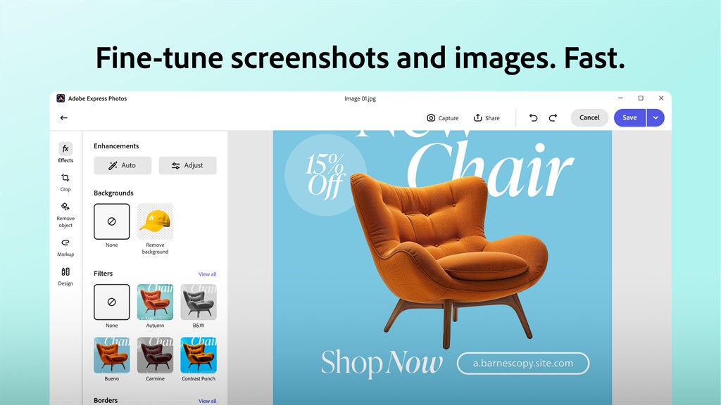 Photoshop Express (now Adobe Express Photos)_1