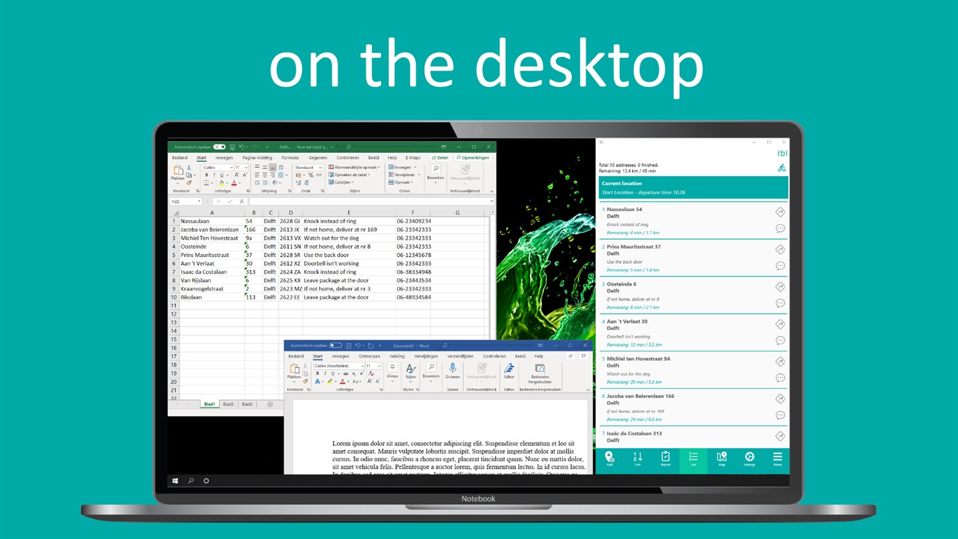#2. IBI - the optimal route planner (Windows) 由: First Element