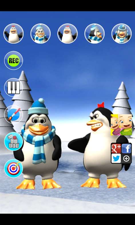 Talking Pengu and Penga Penguin Screenshots 2