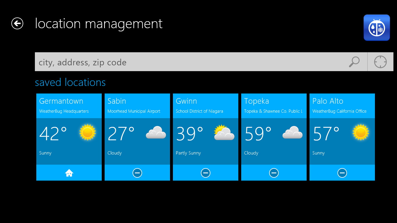 WeatherBug for Windows 10 free download