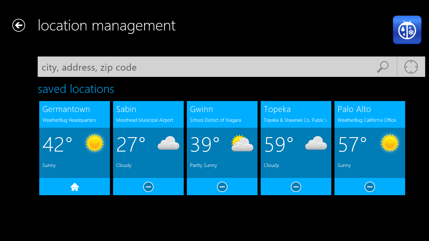 WeatherBug for Windows 10 free download on 10 App Store 