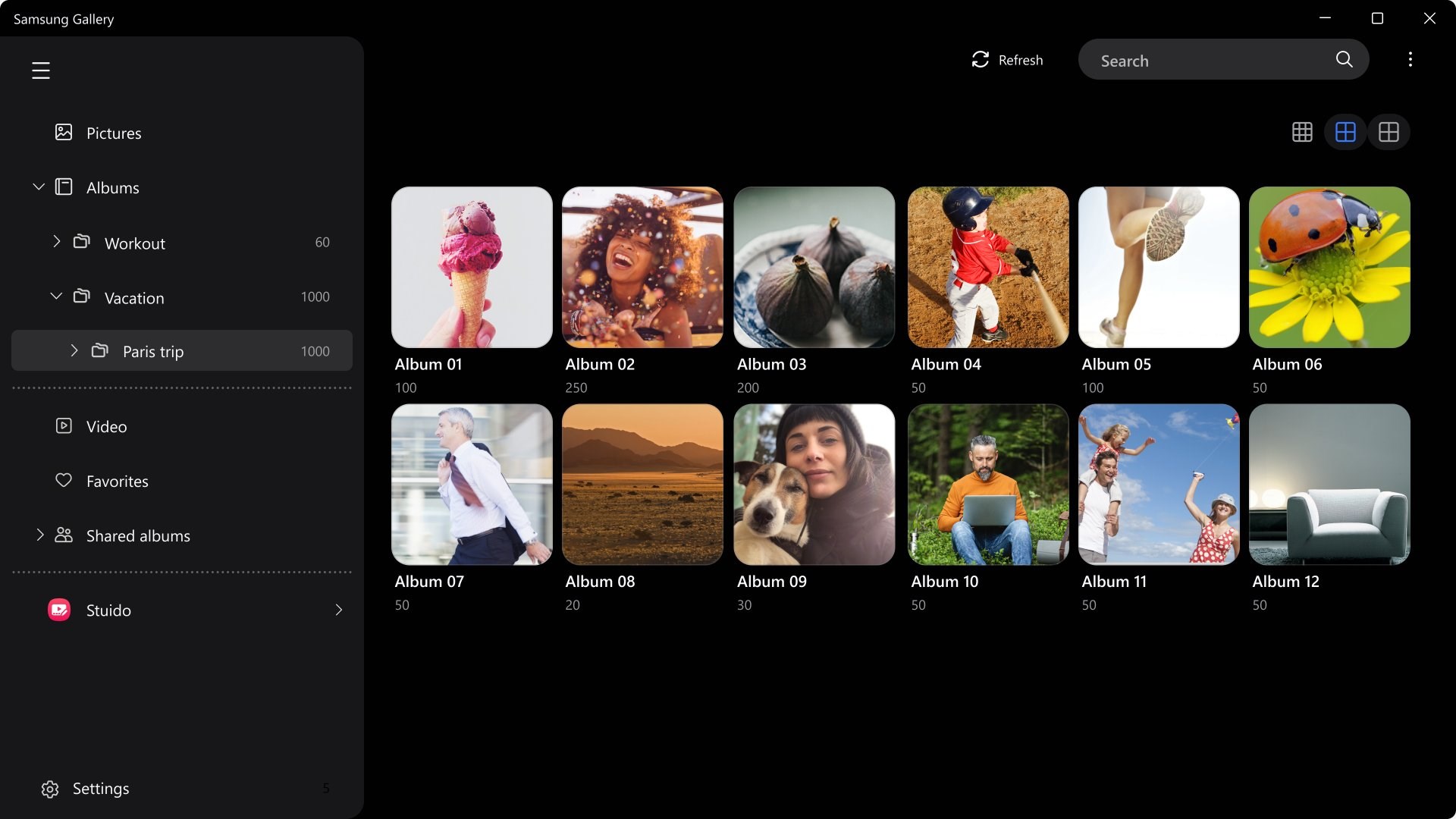 Samsung Gallery screenshot