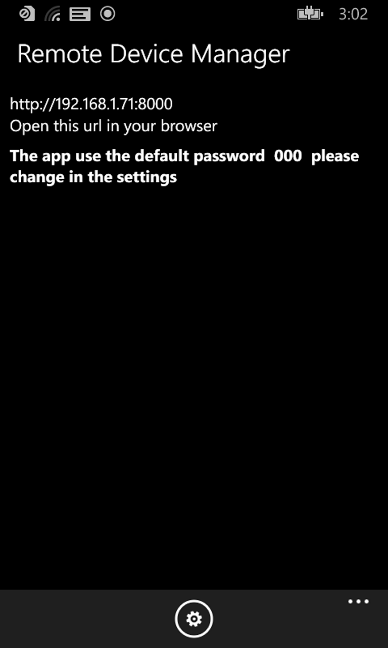 Remote Device Manager for Windows 10 Mobile