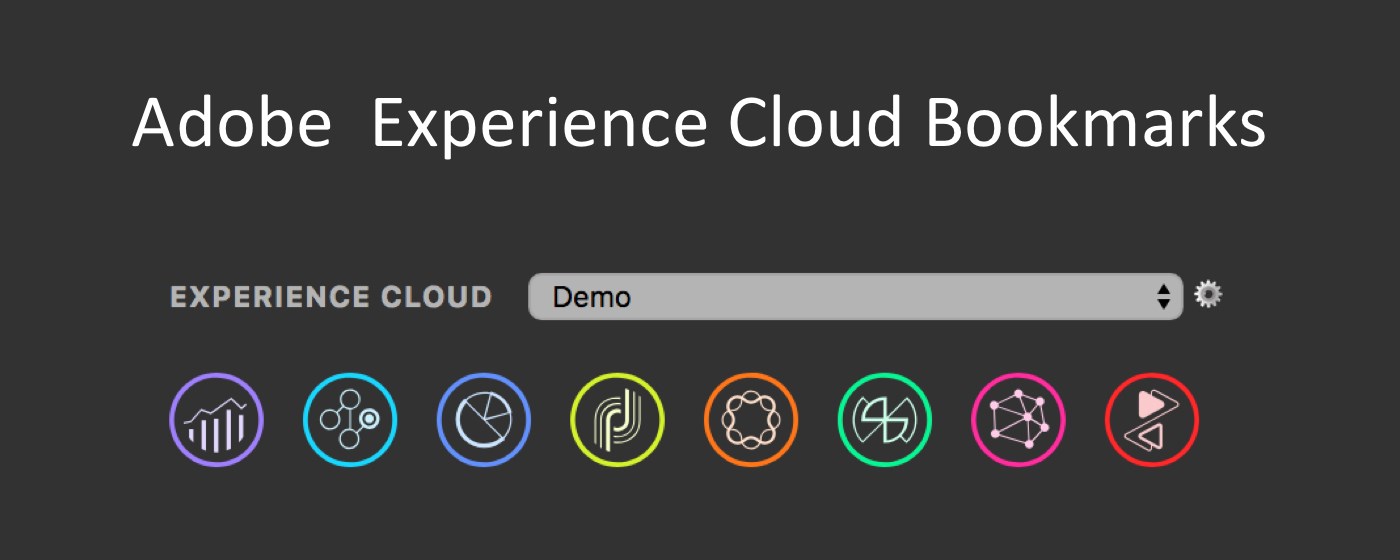 Adobe Experience Cloud Bookmarks marquee promo image