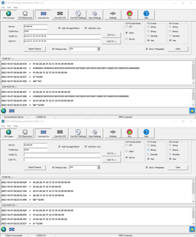 #10. TCP2COM Bridge & Monitor PRO (Windows) 来自: Audiosdroid