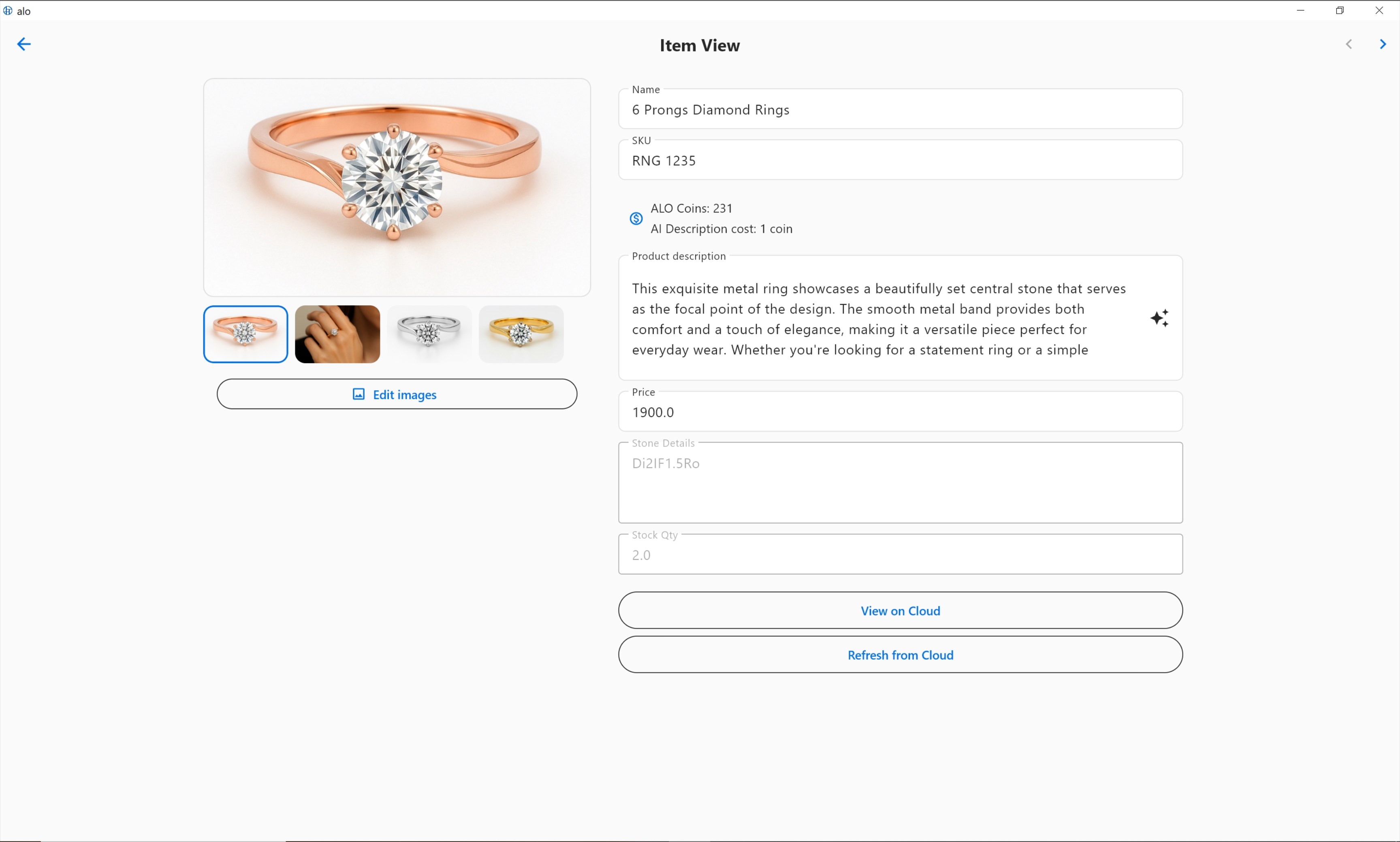 ALO App screenshot
