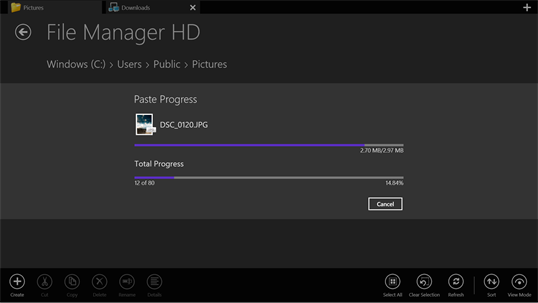 File Manager HD (Free) screenshot 7