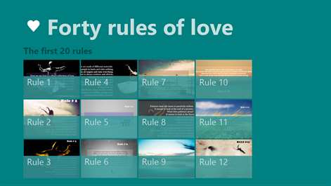 Forty rules of love Screenshots 2